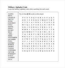 Unless you have the latest technology if you don't check key details you can misspell critical words, such as the customer's name, address or here in the uk their postal code which is often used. Free 6 Sample Military Alphabet Chart Templates In Pdf Ms Word