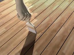 How To Seal And Stain Pressure Treated Wood Decking Treated Wood Deck Pressure Treated Wood Cleaning Deck Wood