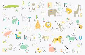 You might also like our alphabet letter art project inspired by artist jasper johns! Fototapete Alphabet Fur Kinder Hovia De