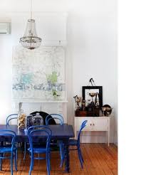 Cobalt Blue Thonet Bentwood No 14 Chairs Late 1850 S Dining Room Colors Dining Room Design Blue Dining Tables