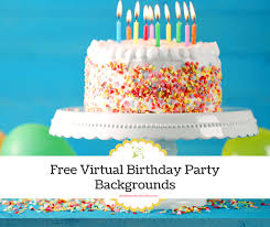 Ask your friends and family to join you online and chat or do something fun. Colorful Zoom Birthday Party Backgrounds For Virtual Birthdays Charlene Chronicles