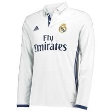 Customize your own authentic shirt today. Real Madrid Home Shirt 2016 17 Long Sleeved New Football Shirts Long Sleeve Tshirt Men Adidas Men