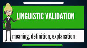 What Is Linguistic Validation What Is Linguistic Validation Mean Linguistic Validation Meaning Youtube
