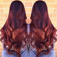 Many people either go the bold route and add in pops of bright red or opt for a more natural hue and choose copper or auburn highlights. 41 Amazing Dark Red Hair Color Ideas Page 2 Of 4 Stayglam