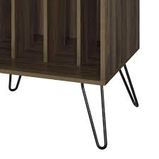 You can also use as a trendy coffee bar, end table, or a beverage stand. Novogratz Concord Turntable Stand In Walnut Nebraska Furniture Mart