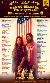 Kgf Movie Usa Re Release Theaters List Social News Xyz Movies Online Digital Cinema Movie Schedule