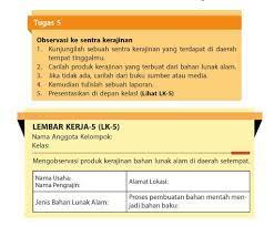 Jawaban prakarya kelas 8 halaman 31 semester 2. Prakarya Lk 5 Dan Lk 6 Kelas 8 Bab 1 Semester 1 Halaman 36 Amp 52 No 36 Mengobservasi Produk Brainly Co Id