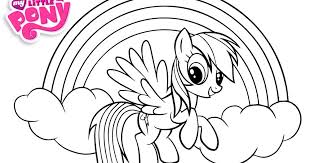 Gambar kartun kuda poni untuk diwarnai ala model kini. Mewarnai Kuda Poni