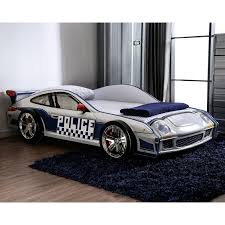 Flash gt race car ottoman bed blue | car bed shop. Zoomie Kids Gerke Police Car Bed Wayfair