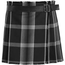 Black And White Check Pleated Mini Skirt Alexander Mcqueen Pleated Checked Silk And Wool Blend Wrap Mini Skirt 1 895 Liked On Polyvore Featuring Skirts Mini Skirts Bla Saia Xadrez Saias Shortes
