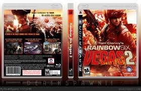 It was announced by ubisoft on november 20, 2007. Tom Clancy S Rainbow Six Vegas 2 Playstation 3 Box Art Cover By Deathspawn11