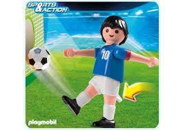 Playmobil fußballspieler frankreich schießen und tore mit den playmobilfußballstars. Fussballspieler Frankreich 4733 A