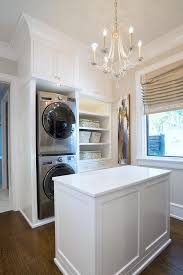 Maybe you would like to learn more about one of these? Large Walk In Closet With Stacked Enclosed Washer And Dryer Transitional Closet