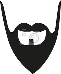 Ob ziegenbart oder balbo bart, mit einem trimmer von braun gelingt ihnen jedes styling. Schnurrbart Bart Ducktail Leinwandbilder Bilder Hipster Gentleman Friseur Myloview De