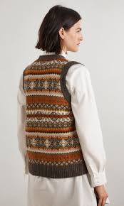 Melton brown waistcoat