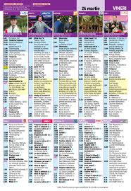 Lista completă acum la tv filme azi la tv pro tv antena 1 prima tv kanal d happy channel antena stars tvr 1 tvr 2 look plus look tv pro gold pro 2 pro cinema diva universal bollywood tv hbo hbo 2 hbo 3 axn amc tlc cinemax. Programe Tv Pentru Vineri 26 Martie Tvmania Ro