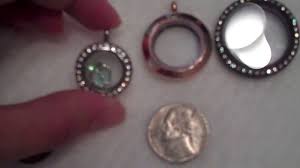 Origami Owl Comparing Locket Sizes