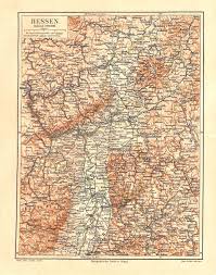 Germany latitude hessen, germany directions hessen, germany indoor maps hessen, germany local search hessen, germany address hessen, germany routing the program can be installed on ios. Hessen Germany Antique Map 1895