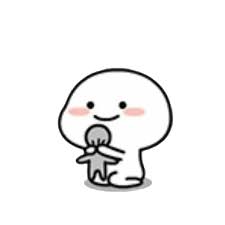 Puny (text ver.) puni in lazy :: Puny 3 Whatsapp Stickers Stickers Cloud