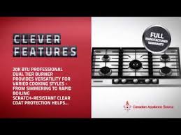 kitchenaid kfgu766vss cooktop youtube