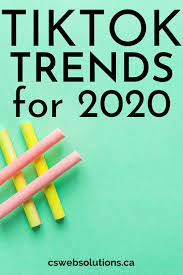 Tiktok Trends For 2020 In 2020 Digital Marketing Trending Advertising