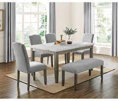 The joanna collection by steve silver furniture features classic farmhouse styling updated for todays dining. Steve Silver Emily 5 Piece Dining Set Darvin Furniture Dining 5 Piece Sets