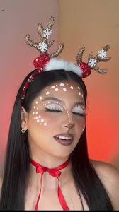 Maquillaje De Reno Navideño Niña
