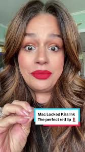 Replying to @Debbie Barrett the perfect #redlip in an outstanding formula  by @Mac Cosmetics #maclockedkissink #maclockedkissink24hr #rubytrue  #perfectredlip #lipstick #honestbeautyreviews ...