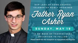 Father Ryan Asher Mass of Thanksgiving