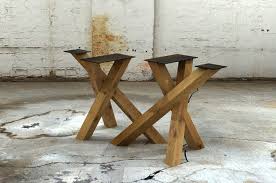 Holzrahmen Rahmen 2er Set Holzrahmen Rahmen Tischgestell Tisch Runder Holztisch