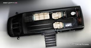 Senzati Turns The Mercedes Sprinter Into A Four Wheeled Luxury Jet Mercedes Sprinter Sprinter Luxury Jets