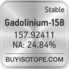 In 1880, jean charles galissard de marignac studied the. Gadolinium 158 Gadolinium 158 Isotope Enriched Gadolinium 158
