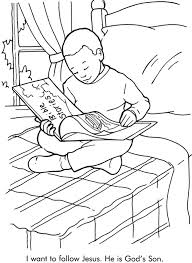 Jesus said follow me coloring page. Following Jesus Coloring Page Sermons4kids