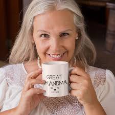China Mug Great Grandma Mugs Only The Best Grandmas Get Promoted To Great  Grandma Mug Mug Near Me