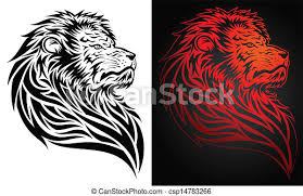 New users enjoy 60% off. Lion Tattoo Pride Lion Tribal Tattoo Canstock