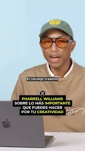#pharrellwilliams sobre lo más importante que puedes hacer por tu  #creatividad , Vía: @gq