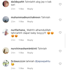 Baginda menzahirkan ucapan tahniah kepada si cilik itu atas kejayaan beliau memenangi tempat. Timang Bayi Lelaki Sari Yanti Jep Sepahtu Sambut Kelahiran Anak Kedua
