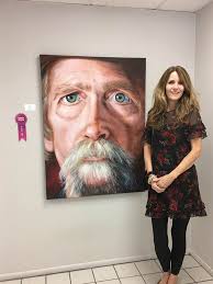 Art supplies for sale at NSVA yard sale today and next week