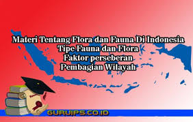 Persebaran Flora Dan Fauna Di Indonesia Secara Lengkap