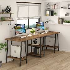 These clever desks for small spaces (half of which are under $200) are here to support you. Williston Forge Bowdoin Desk Wayfair Two Person Desk Home Office Design Home Decor