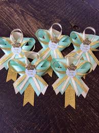 12 Guest Pins For Baby Shower Teal Baby By Marshmallowfavors Baby Shower Pin Baby Shower Corsage Teal Baby Showers