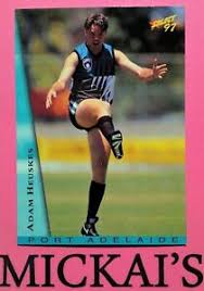 Choose from all the best in port power gear and support your team with favourites like beanies. Afl Select 97 Port Adelaide Power Adam Heuskes Trading Card 1997 Ebay