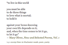 Mary Oliver In Blackwater Woods Mary Oliver Poems Blackwater