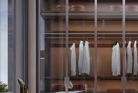 Make the most of what space you have by maximizing your walls with shower & glass bathroom shelves. Grosvenor House In Koncha Zaspa Ukraine Visualization