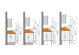 Ergonomie Dans La Cuisine Plans Valcucine Plan Cuisine Agencement Cuisine Plan De Travail Cuisine