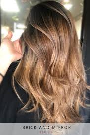 Bronde Long Hair Hair Gloss Treatment Dark Blonde Hair Dark To Light Hair