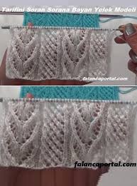 Tarifini Soran Sorana Bayan Yelek Modeli Knitting Stitches Tutorial Lace Knitting Patterns Easy Knitting Patterns