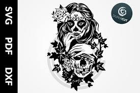 Download Girl Sugar Skull Svg Free Novocom Top