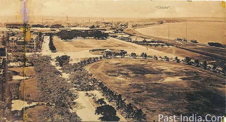 Panoramic View Of British Era Bombay, Rare 1900 Postcard - Past-India