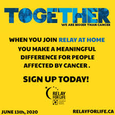 A cure, i'm sure much more. Relay At Home Join Wicc In Support Of The Canadian Cancer Society Canadian Underwriter Canadian Underwriter